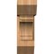 Ekena Millwork Merced Slat Smooth Bracket w/ Offset Brace, Western Red Cedar, 7 1/2"W x 22"D x 22"H BKT0806X22X22MRC06SWR - alternate 2
